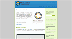 Desktop Screenshot of karmakitchen.org
